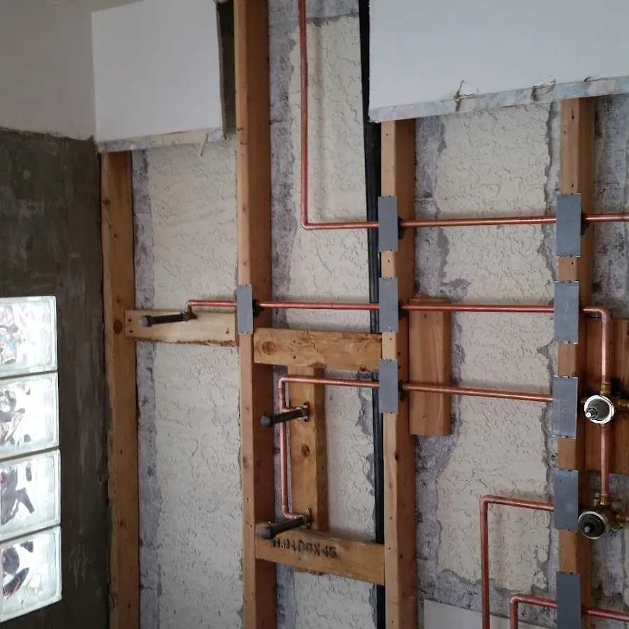 Copper pipe installation for Burst Pipe Repair in Dickinson