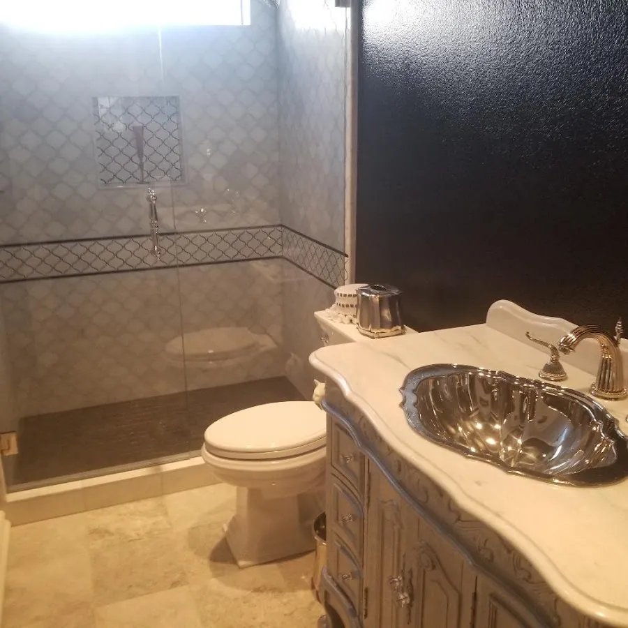 Professional plumbing work and bathroom remodeling in Dickinson