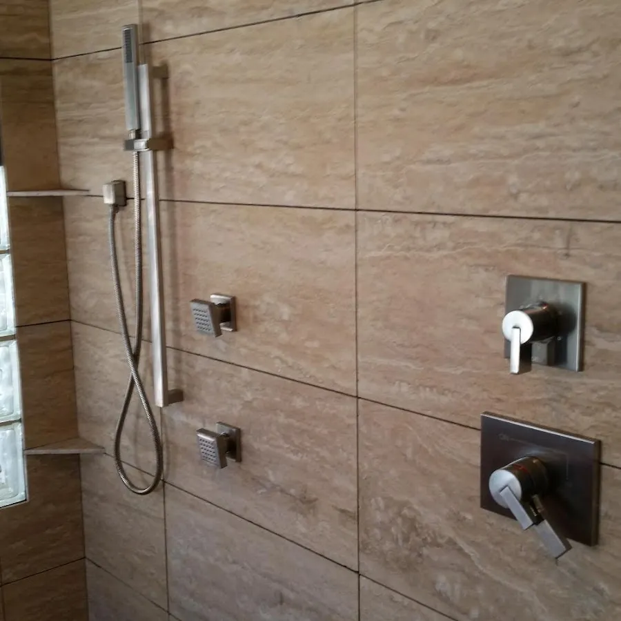 Shower fixture installation for Water Heater Installation in Dickinson